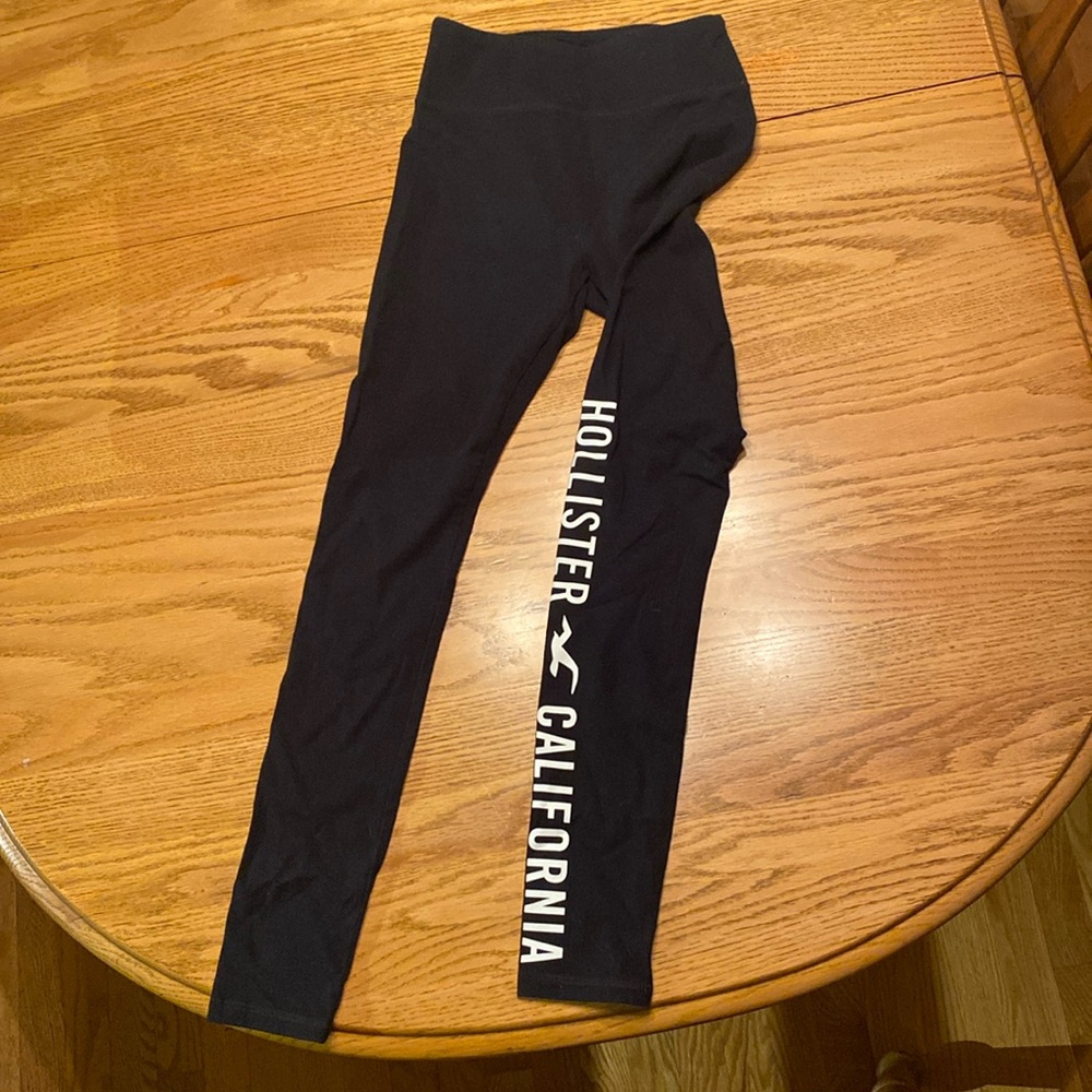 black leggings hollister